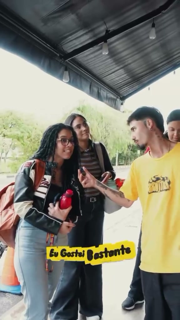 Frame 22s — depoimento Eu Gostei Bastante